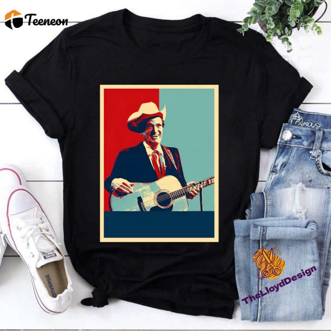 Ernest Tubb T-Shirt: Soldier S Last Letter Retro Vintage Unisex Tee - Perfect Gift For Fan 1