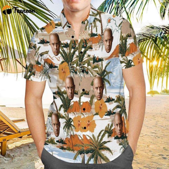 Fast And Furious Shirt: Custom Photo Hawaiian &Amp;Amp; Face Shirts For Men – Exude Style With Trendy Hawaiian Shirts 1