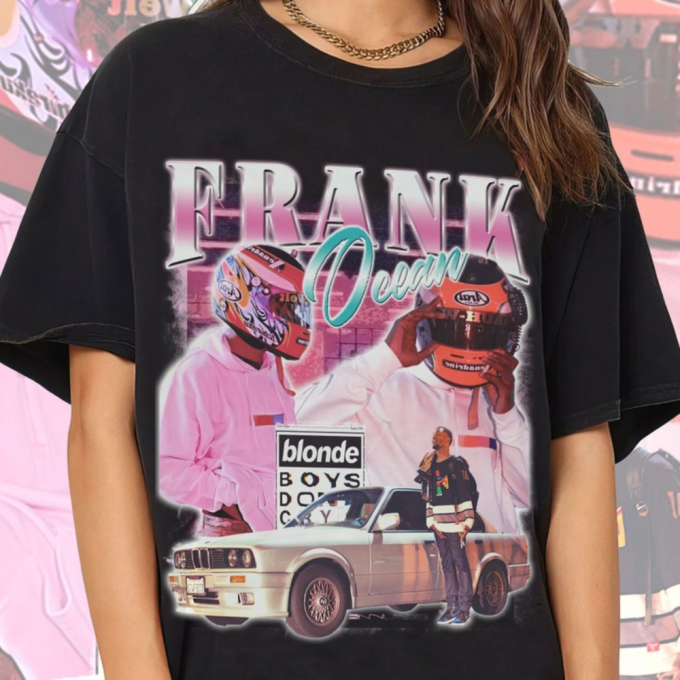 Get Retro With The Frank Ocean 90S Style Shirt: Vintage Vibes For Fashion Enthusiasts 2