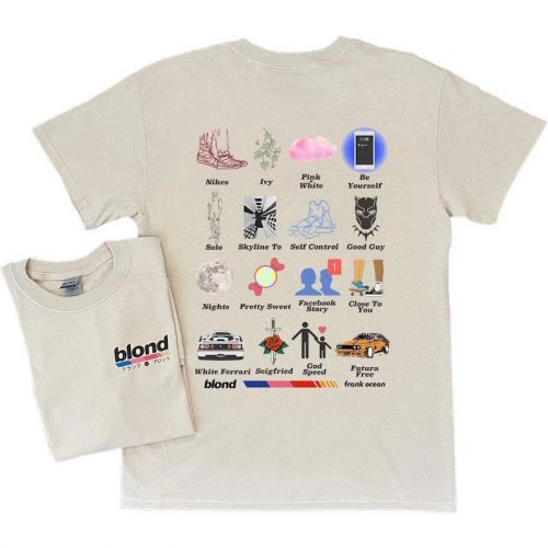 Get Stylish with the Frank Ocean BLOND Album Shirt – Limited Edition Merchandise