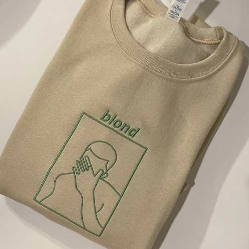 Exclusive Frank Ocean Blond Embroidered Shirt: Perfect Gift for Fans