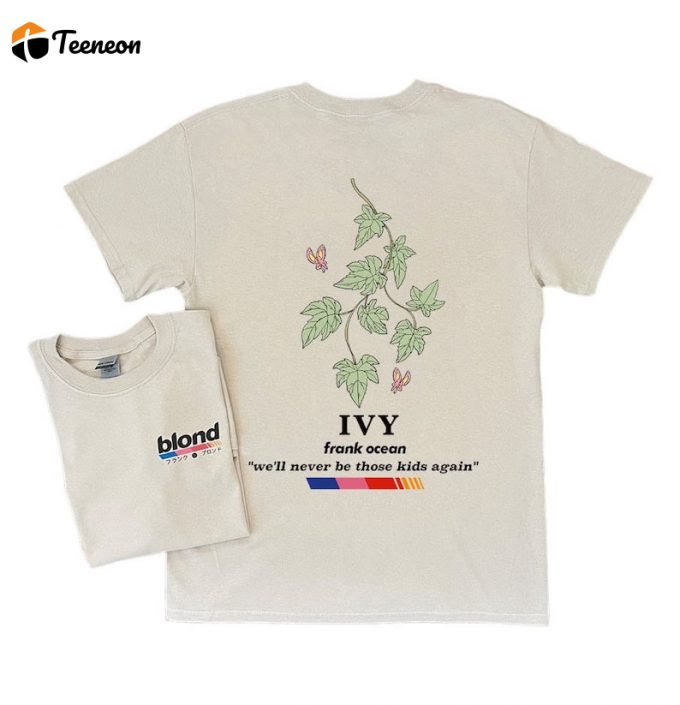 Shop The Stylish Frank Ocean Blond Ivy Shirt - Limited Edition Apparel 1