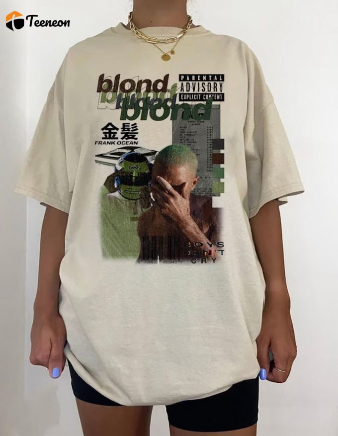 Shop The Stylish Frank Ocean Blond Shirt For Fans Limited Edition Merchandise 1