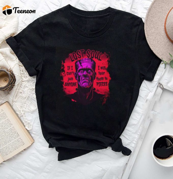 Spooky Frankenstein T-Shirt: Perfect Halloween Gift &Amp;Amp; Costume – Shop Boo Shirts And Horror Shirts! 1