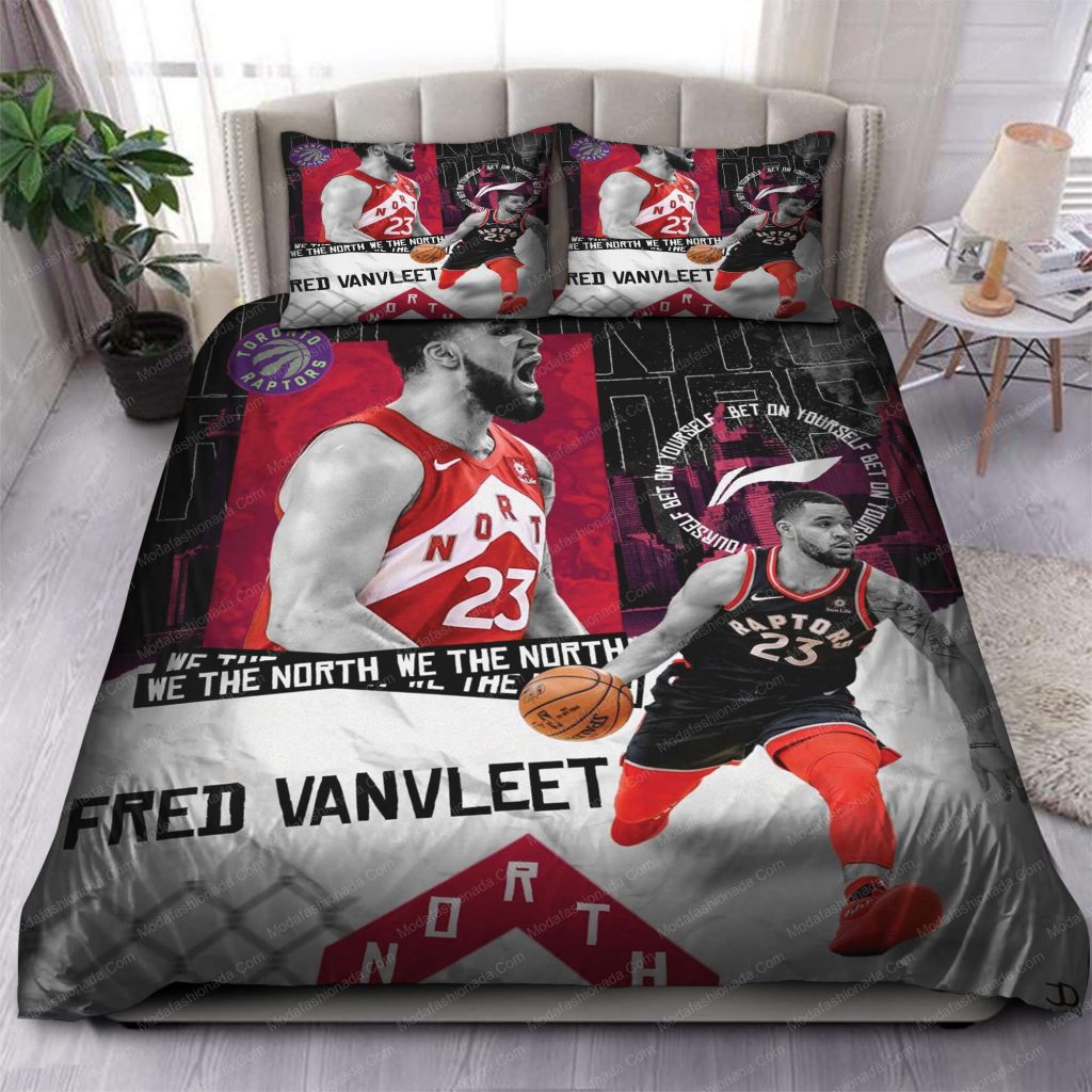 Fred Vanvleet Toronto Raptors 184 Bedding Set Gift For Fans - Perfect Gift For Fans! 2