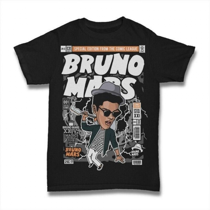 Get Groovy With A Funny Bruno Mars Shirt – Unique Designs And Quality Fabrics! 2