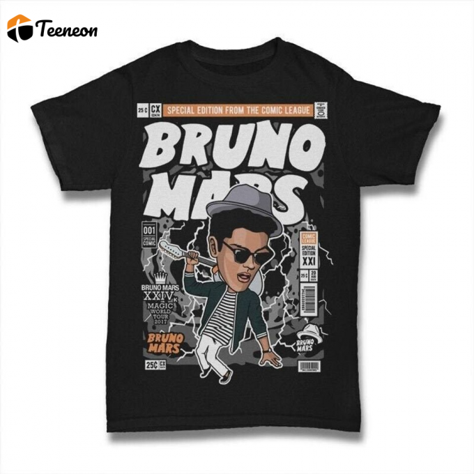 Get Groovy With A Funny Bruno Mars Shirt – Unique Designs And Quality Fabrics! 1