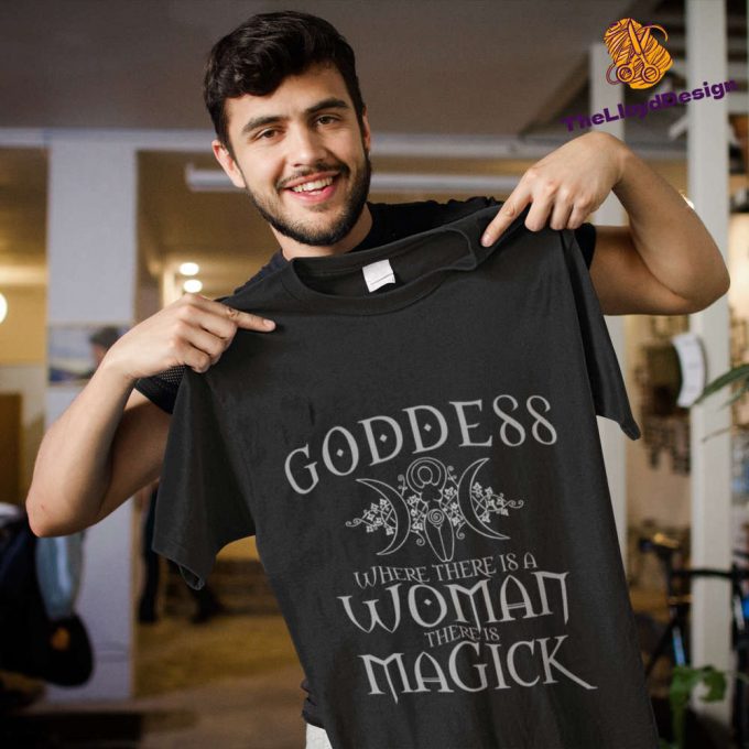 Empower Your Style With Goddess Magick T-Shirt - Unisex Vintage Shirt 2