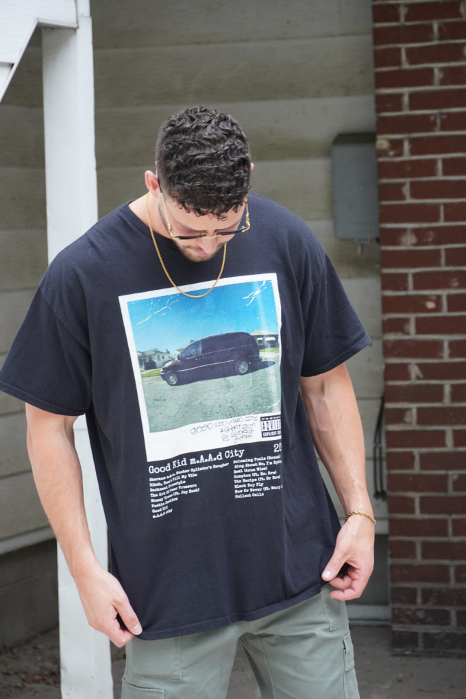 Shop The Exclusive Good Kid M A A D City Album Cover Graphic Shirt – Show Your Love For Kendrick Lamar S Iconic Album! 2