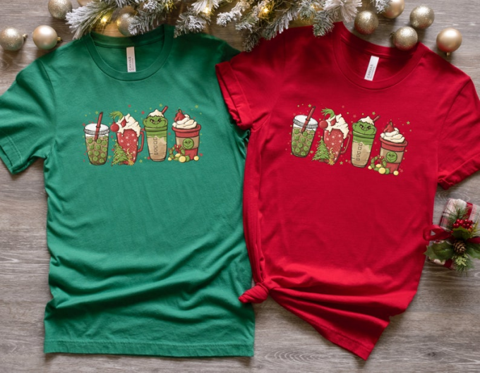 Get Festive With Grinch Coffee Christmas 2023 Shirt - Limited Edition Holiday Apparel! 3