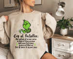 Get into the Holiday Spirit with the Grinch Cup of Fuckoffee Shirt – Perfect for Coffee Lovers!