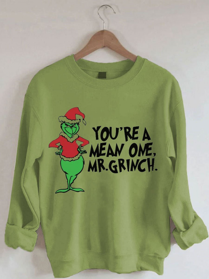 Stay Cozy With The Grinch To Do List Sweatshirt – Comfy Casual Round Neck For A Festive Vibe! 2