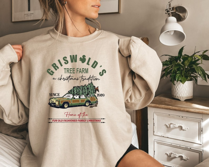 Vintage Griswold’s Tree Farm Since 1989 Sweatshirt – Comfy And Timeless 2