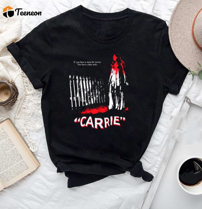 Spooky Halloween Carrie Shirt: Movie T-Shirt Horror Tee Sweatshirt &Amp;Amp; Hoodie! 1