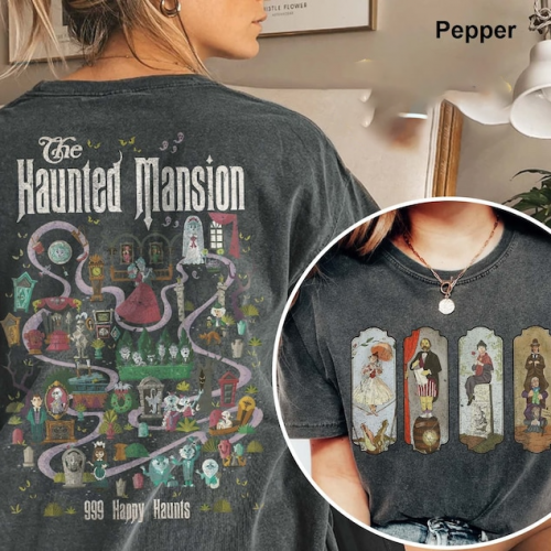 Spook-tacular Haunted Mansion Shirt: Creepy Cool and Comfortable!