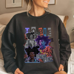 Hobie Brown Spider-Punk Sweatshirt: Retro Spider-Man Across the Spider-Verse Shirt