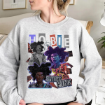 Hobie Brown Spider-Punk Sweatshirt: Retro Spider-Man Across the Spider-Verse Shirt