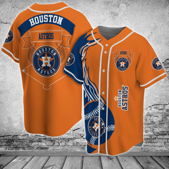 Houston Astros Mlb Baseball Jersey Shirt Classic 2