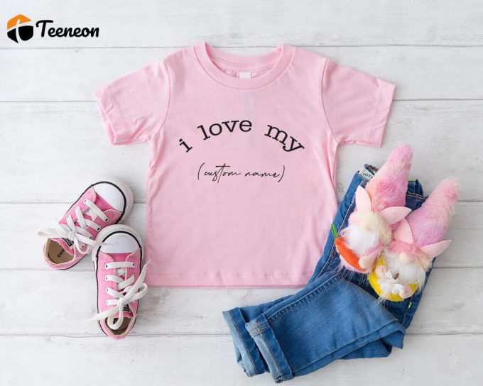 I Love Custom Shirt Personalized I Heart Shirt Custom Valentine S Day Tee 1