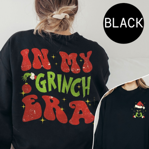 Spread Holiday Cheer with In My Grinch Era Christmas Shirt – Festive & Stylish Apparel