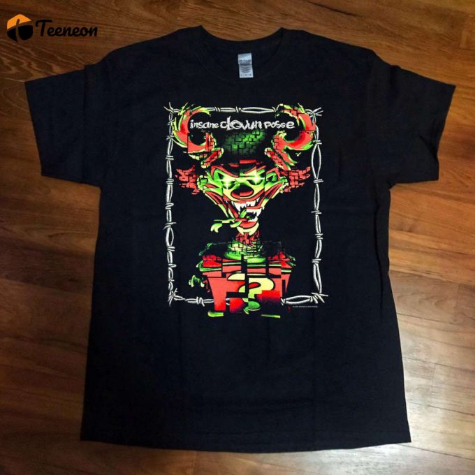 Vintage Insane Clown Posse Jack In The Box T-Shirt – Icp Detroit 2000 90S Rap Tee Hip Hop Shirt 1