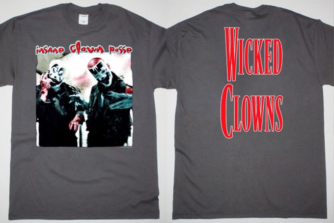 Wicked Clowns 1999 T-Shirt: Insane Clown Posse Icp Tour Rap Shirt 2