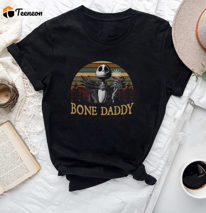 Jack Skellington Bone Daddy T-Shirt - Nightmare Before Christmas Shirt For Father S Day 1