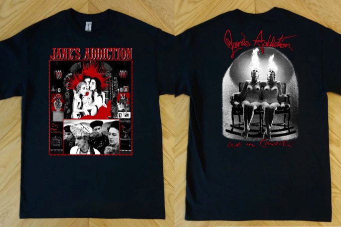 Rock Concert T-Shirt: Jane S Addiction Live In Concert 90S Tour - Music Shirt 2