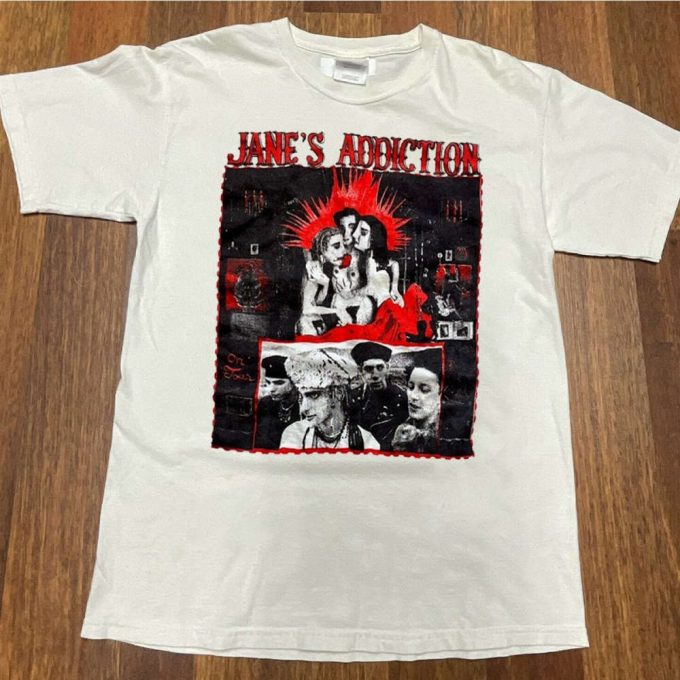 Vintage Jane S Addiction Concert Tee: 90S Tour Shirt – Rock Music Merch 2