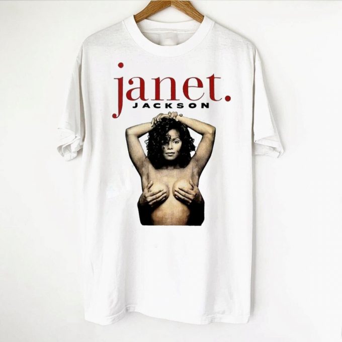 Janet Jackson Palau Sant Jordi Barcelona Tour 95 Tee - 90S Music Shirt 2