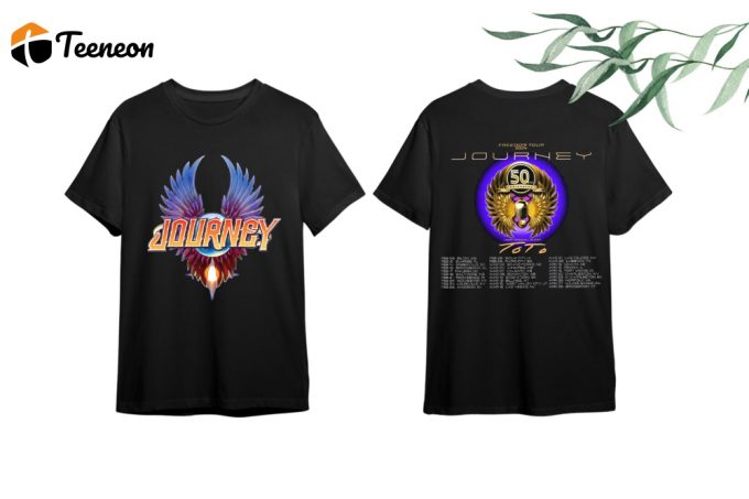 Experience The Ultimate Journey Freedom Tour 2024 Shirt &Amp;Amp; Journey With Toto 2024 Concert Shirt - Limited Edition Collectibles! 1