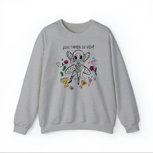 Get Cozy with Karol G Sweatshirt: QUE CHIMBA DE VIDA HOODIE