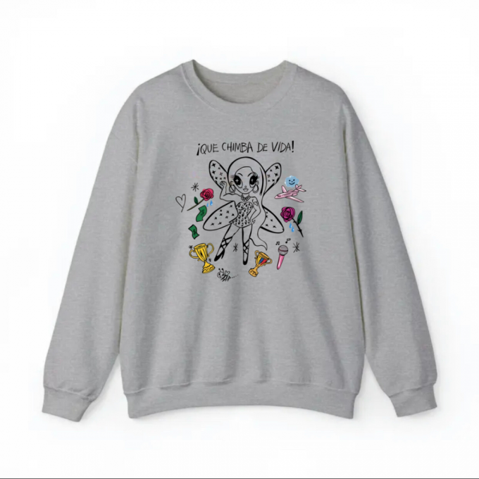 Get Cozy With Karol G Sweatshirt: Que Chimba De Vida Hoodie 2