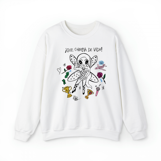 Get Cozy With Karol G Sweatshirt: Que Chimba De Vida Hoodie 3