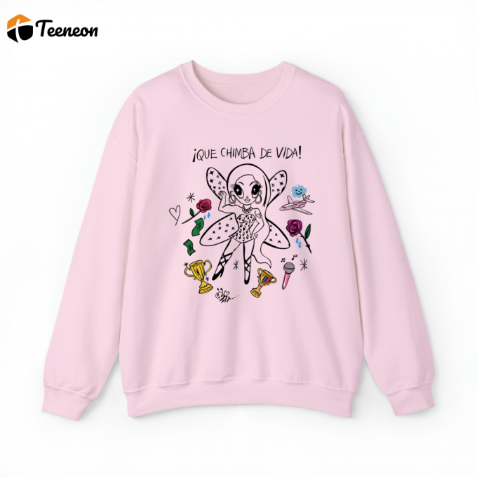 Get Cozy With Karol G Sweatshirt: Que Chimba De Vida Hoodie 1