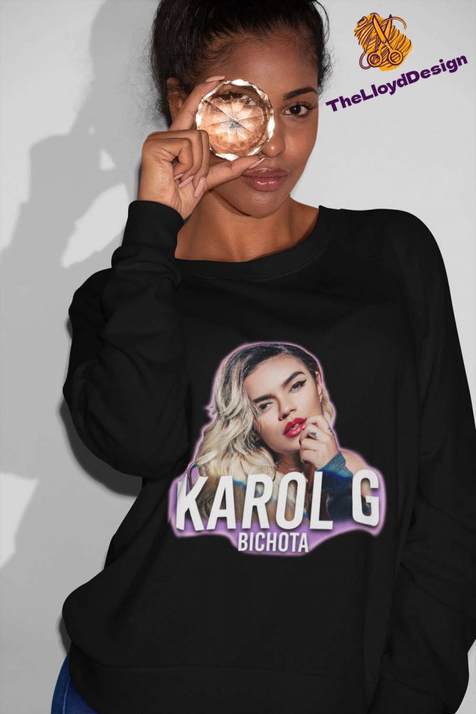 Karol G Merch: Bichota Shirt Unisex Vintage T-Shirt Hoodie Sweatshirt - Perfect Gift For Fans 2