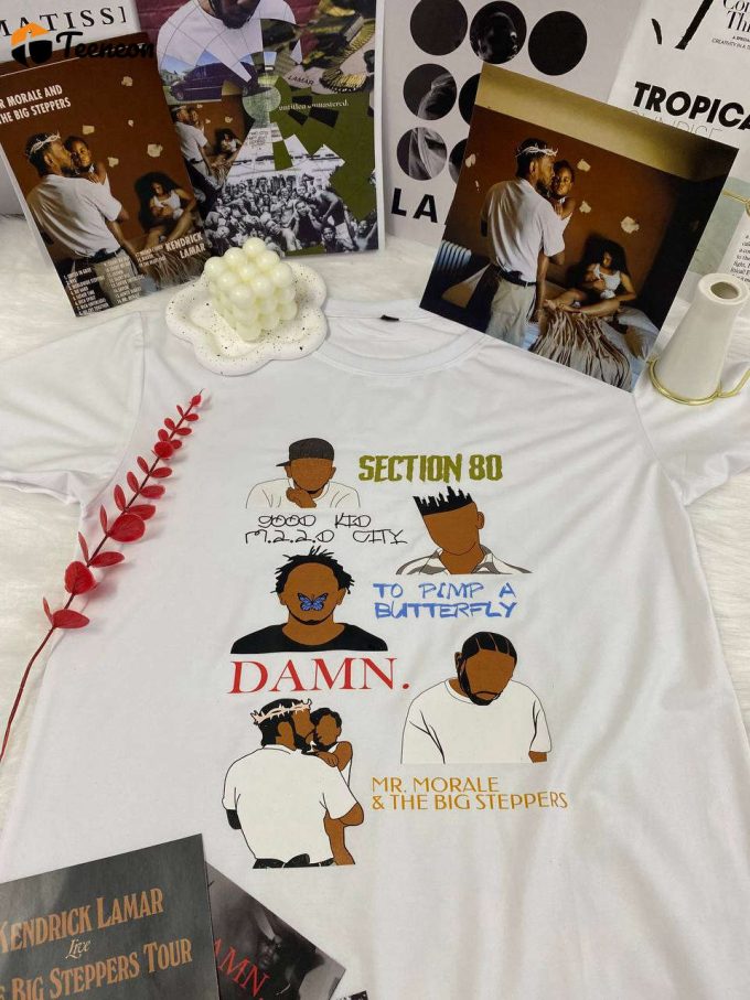 Get The Ultimate Kendrick Lamar Album Shirt - Exclusive Merchandise For Die-Hard Fans! 1