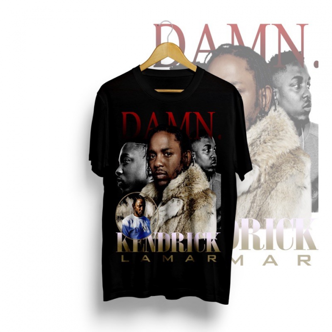 Exclusive Kendrick Lamar Bootleg Shirt: Music-Inspired Limited Edition Design 2