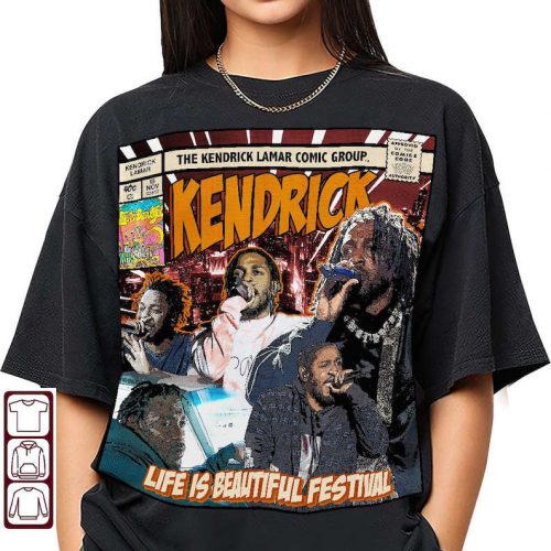 Kendrick Lamar Comic Shirt: Unique & Stylish Merchandise for Fans