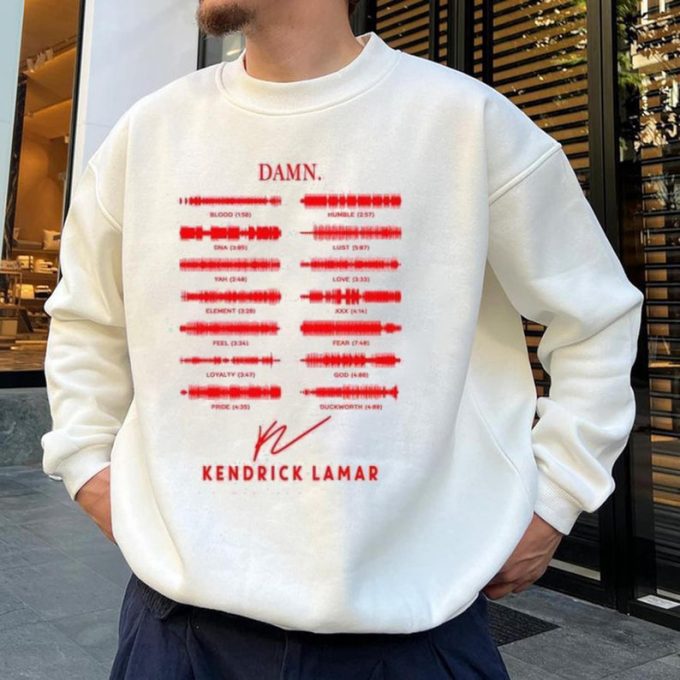 Shop The Kendrick Lamar Damn Album Shirt - Exclusive Music Merchandise 2