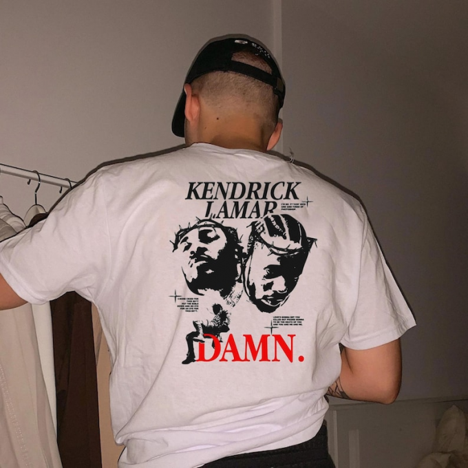 Get Stylish With Kendrick Lamar Damn Inspired Shirt - Exclusive Design For Fans! 3