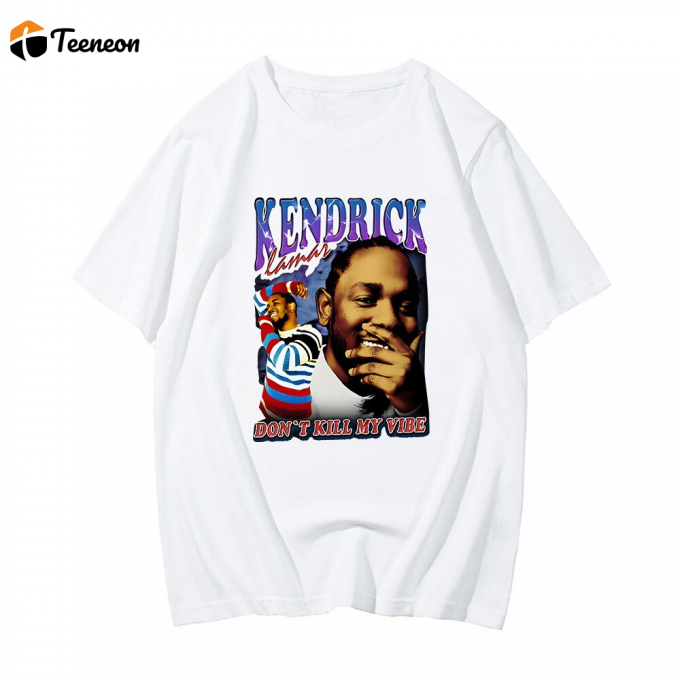 Showcase Your Love For Kendrick Lamar With A Stylish Duckworth Shirt - Limited Edition! 1