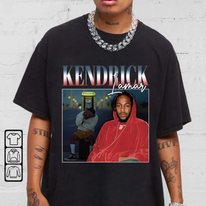 Get The Hottest Kendrick Lamar Graphic Shirt: Stylish &Amp; Trendy Apparel For Music Lovers! 2