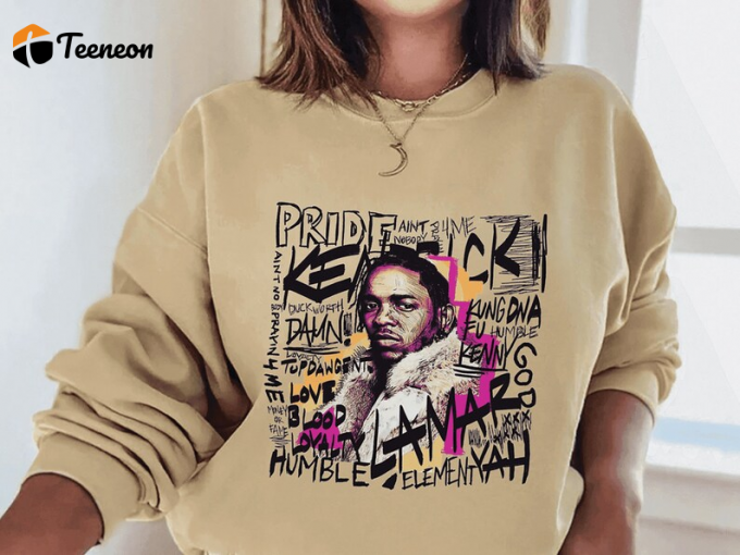 Shop The Trendiest Kendrick Lamar Hip Hop Shirt &Amp;Amp; Showcase Your Love For Rap Limited Edition Merchandise 1