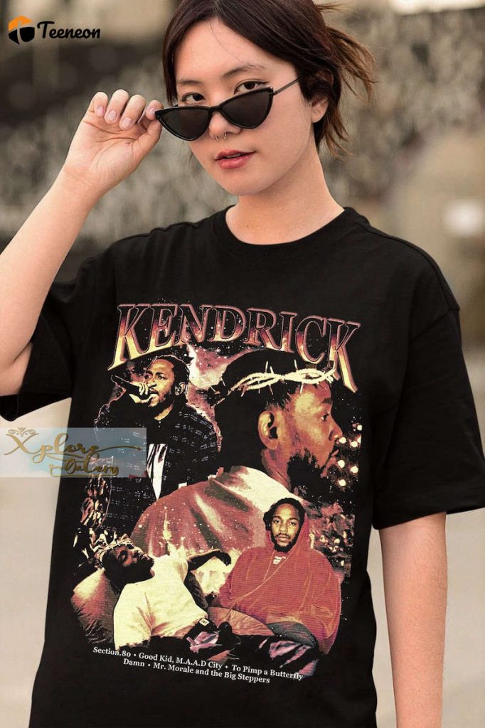 Shop The Trendy Kendrick Lamar Mr Morale &Amp; The Big Steppers T-Shirt - Limited Edition Hip-Hop Merch 4