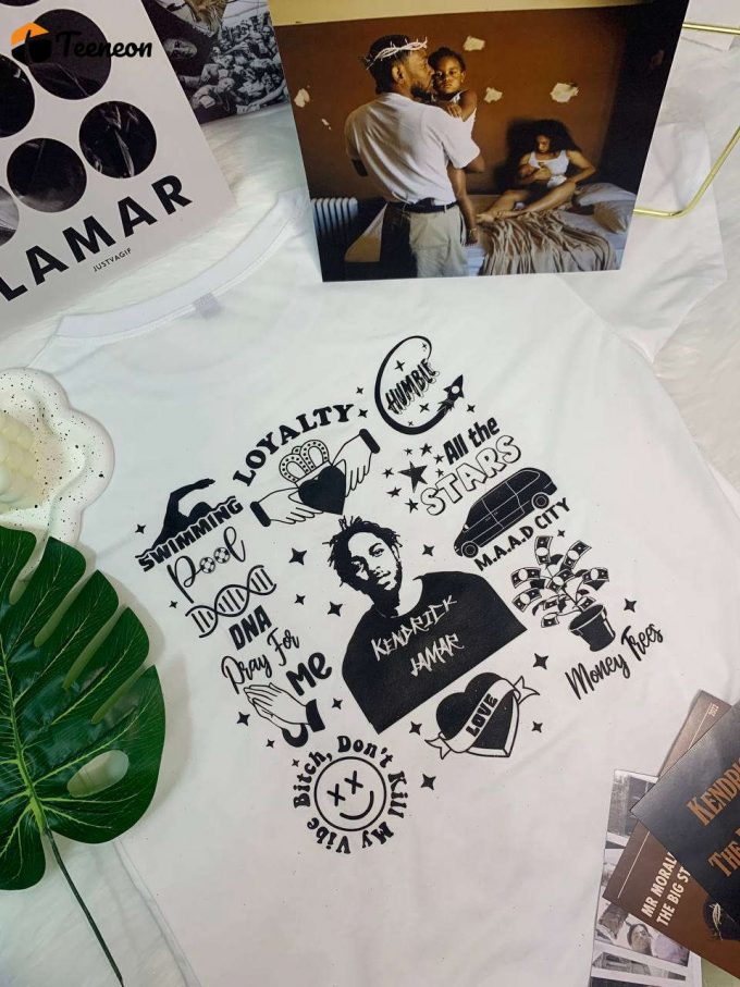 Unleash Your Inner Fan With Kendrick Lamar Songs Shirt – Exclusive Merchandise For Music Enthusiasts 1