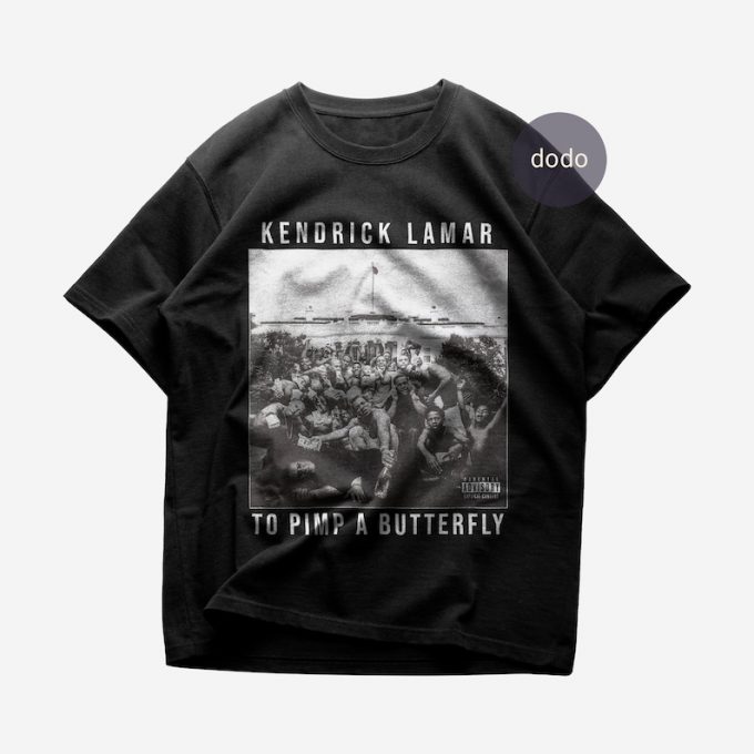 Kendrick Lamar T-Shirt - To Pimp A Butterfly Album Tee Official Merchandise 2