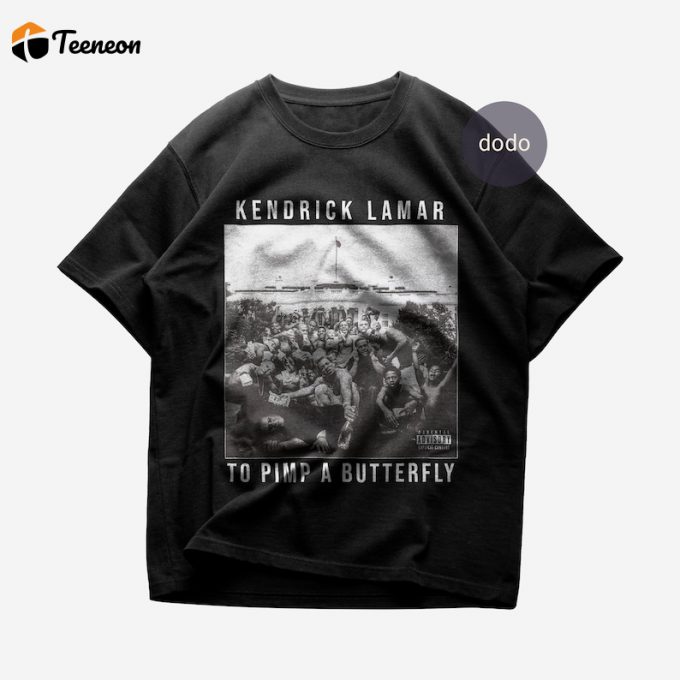 Kendrick Lamar T-Shirt - To Pimp A Butterfly Album Tee Official Merchandise 1