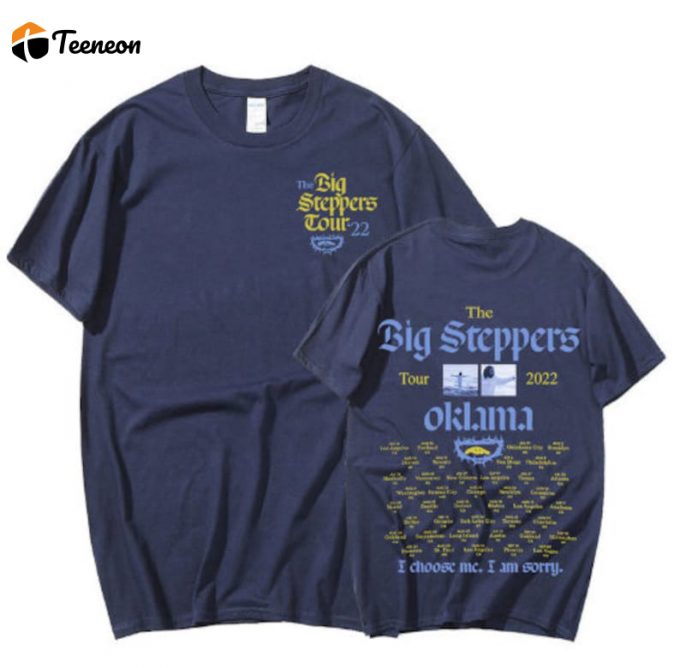 Get Ready To Step Up Your Style With Kendrick Lamar S Big Steppers Tour T-Shirt! 1