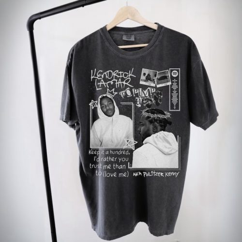 Vintage Kendrick Lamar Shirt: Retro Style with Iconic Rapper Design